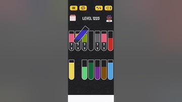 Water Sort Puzzle (Level 1223) | Mrs Khan Channel