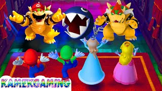 Mario Party 10 Minigames Luigi Vs Peach Vs Mario Vs Rosalina #kamekgaming