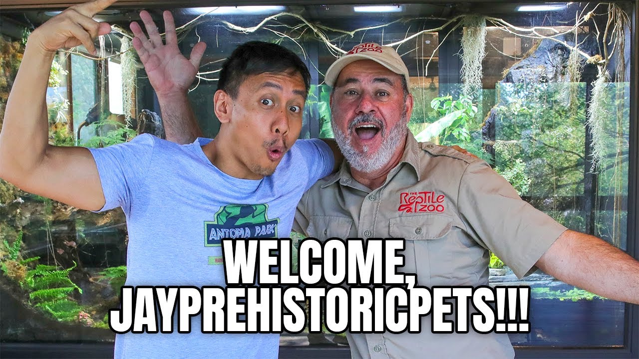 Jay Brewer (JayPrehistoricPets) Visits Our Farm House in the