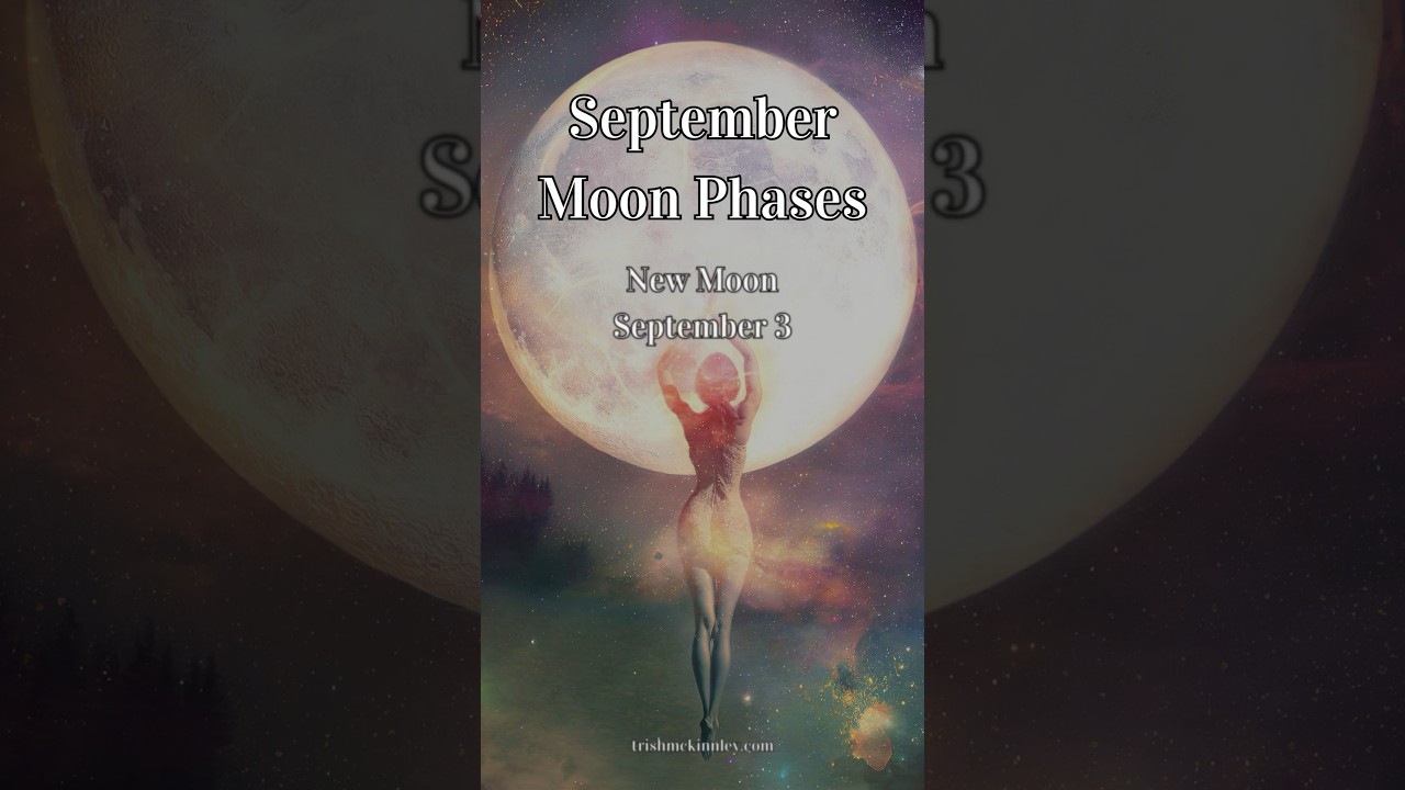 September Moon Phases 🌗 Lunar Calendar Dates 