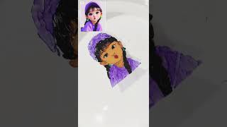drawing a girl floating #cute #art #shorts