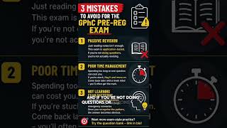 3 mistakes costing you pre-reg exam marks 👇 #PreRegExam #PharmacyStudents #PharmacyUK #PharmacyExam