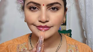 Nykaa Lolli Lips Ph Color Changing Lipstick Review Nykaa Transparent Lipstick Pink Rara