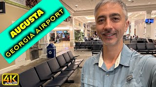 Augusta Georgia Regional Airport AGS Tour 4k U