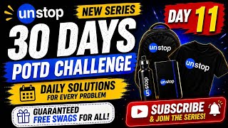 Unstop POTD Day 11 Solution 🔥| Chrono-Locked Dependency Upgrade | Win Swags Guaranteed 🎁 #unstop