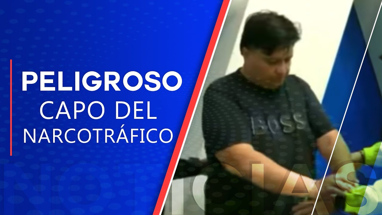 Así capturaron a alias 'Poporro', peligroso capo del narcotráfico y líder de red criminal