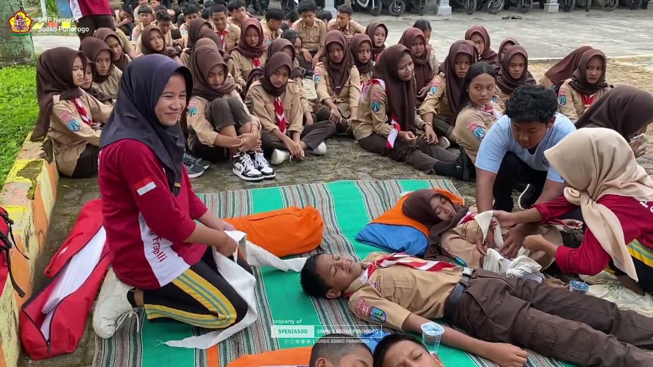 Simulasi Mitigasi Bencana | HARI KESIAPSIAGAAN BENCANA | SMP NEGERI 1 SOOKO PONOROGO