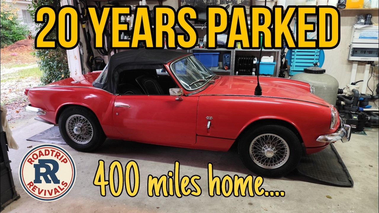 Я купил и восстановил Triumph Spitfire на юго-западе Франции. Заведется ли он?