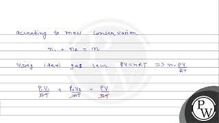 Two soap bubbles coalesce to form a single bubble. If \( V \) is the subsequent change in volume...