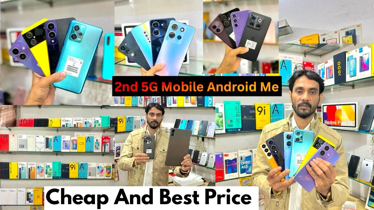 2nd Hand Mobile🤩| 5G Second Hand Mobile Kolkata Market| Box Pack| Second Hand IPhone 
