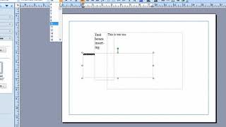 How Do I Insert Text Between Connected Text Boxes While Using Microsoft Publisher?