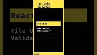 ReactJS File Upload Validations 🔥 | File Type & Size Check, ReactJS Tutorial For Beginners In Telugu