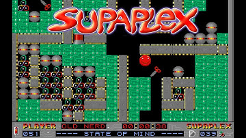 Supaplex | #51 State Of Mind | PC (DOS) Gameplay 4K