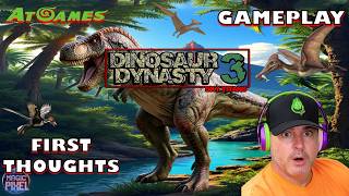 Dinosaur Dynasty 3 Just LANDED! Atgames 4K, HD & HDP Pinball Review!?