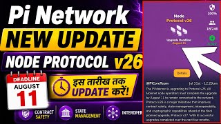 Pi Network New Update | Pi Coin Migration Update | Pi Coin Price Prediction | Pi Protocol v26 Upd... Pi Network New Update | Pi Coin Migration Update | Pi Coin Price Prediction | Pi Protocol v26 Upd...