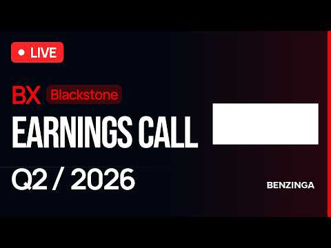 Blackstone Q2 FY26 Earnings Call | $BX | 🔴 WATCH LIVE