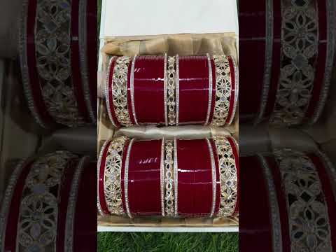 #chuda #bangles #giftideas #love #giftideas #laalchunariya