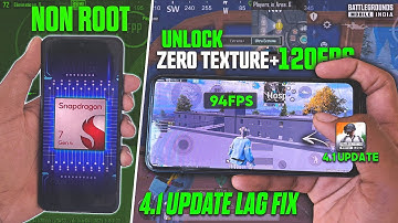 Bgmi/pubg Lag Fix Potato Graphic 4.1 Update 🔥 All Device Support [Low In Device Lag Fix 4.1 Update] 