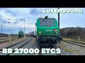 Cabride en bb 27000 etcs mission autoroute ferroviaire au luxembourg 