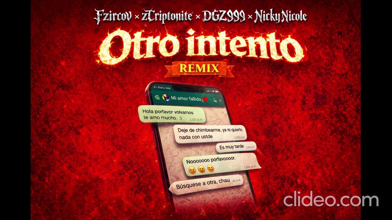 Nicki Nicole x Fzircov x Saigo- Otro Intento ft. DGZ-999, zCriptonite (AUDIO COVER)