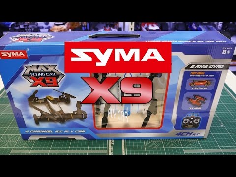 Видео: Р/У квадрокоптер-машина Syma X9 от Syma Toys обзор