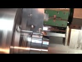 You Ji AH 06 CNC Lathe Performing Test Cut Edited