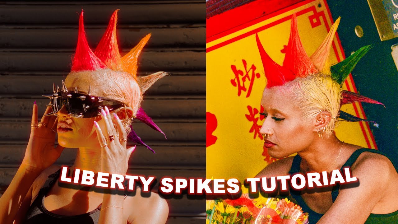 КАК СДЕЛАТЬ ПРИЧЕСКУ «ШИПЫ ЛИБЕРТИ»!