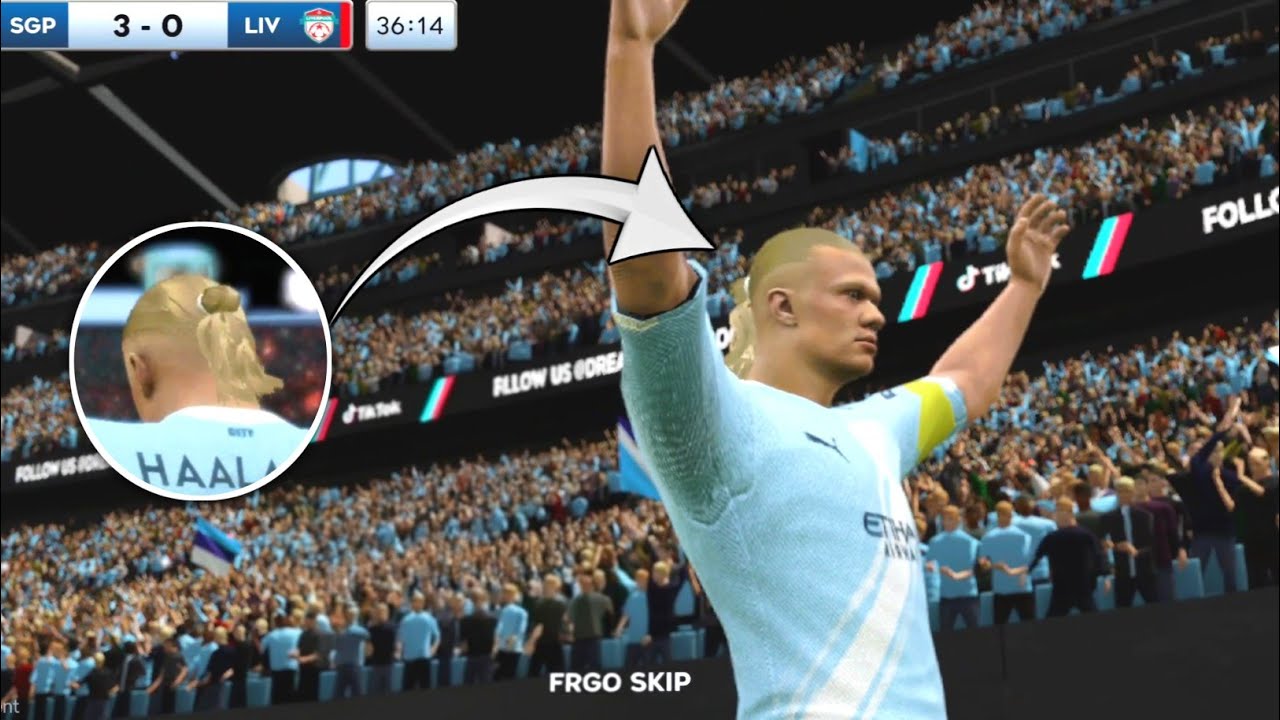 Эрлинг Халанд в DLS 26😱 | Новое обновленное лицо