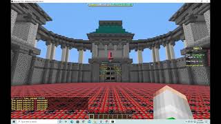 Bow spleef duels in Hypixel Minecraft