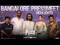 PEDDI Bangalore Press Meet Highlights | Ram Charan | Buchi Babu Sana | Janhvi Kapoor |Shiva Rajkumar