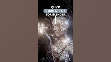 Quick and Easy Bloom & Glare for Blender #blender #blender3d #plugin #3d #blendertutorial