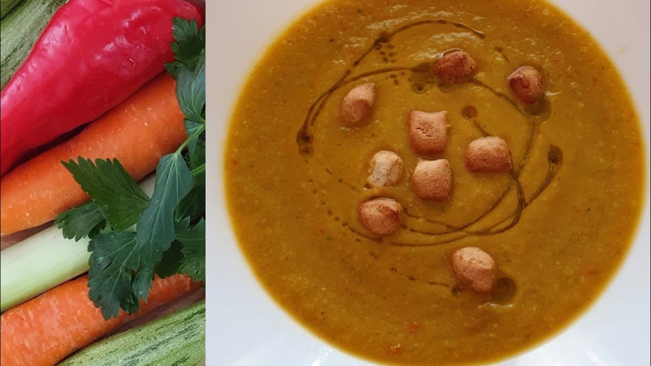 Σούπα λαχανικών βελουτέ