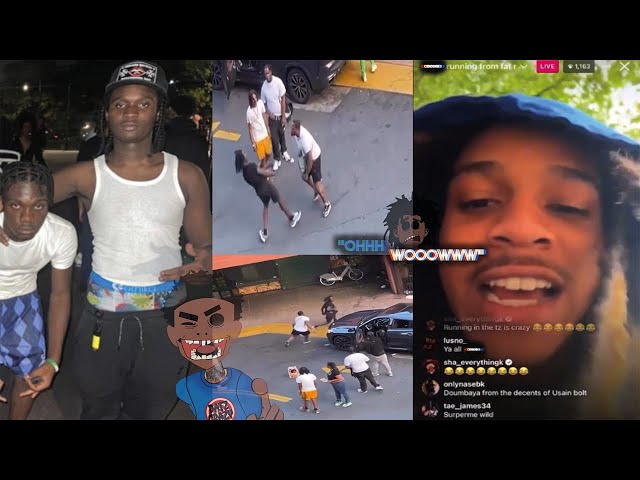 NY Drill Scene⭐️Reacts To Yus Gz Getting Chased By His Mans In RPT!😳After Allegedly Stealing ZaZa‼️ class=