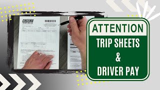 Payroll - Trip Sheets & Driver Pay