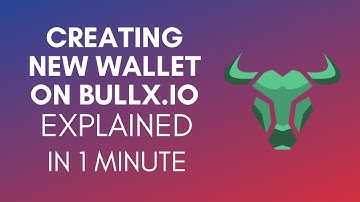How To Create New Wallet On BullX.io (2025)