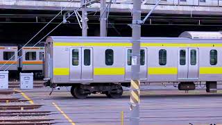 JR東日本　大宮車両センター入口付近　クハ210－3002・サハ211－3006・サハE230－29・サハE231－85