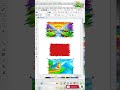 Creative Photo Frame बनाये सिर्फ 1 मिनट में|  #designwithcorelhindi  #graphicarts
