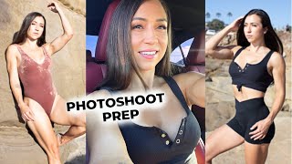 PHOTOSHOOT DAY | How I Prep For A Fitness Photoshoot