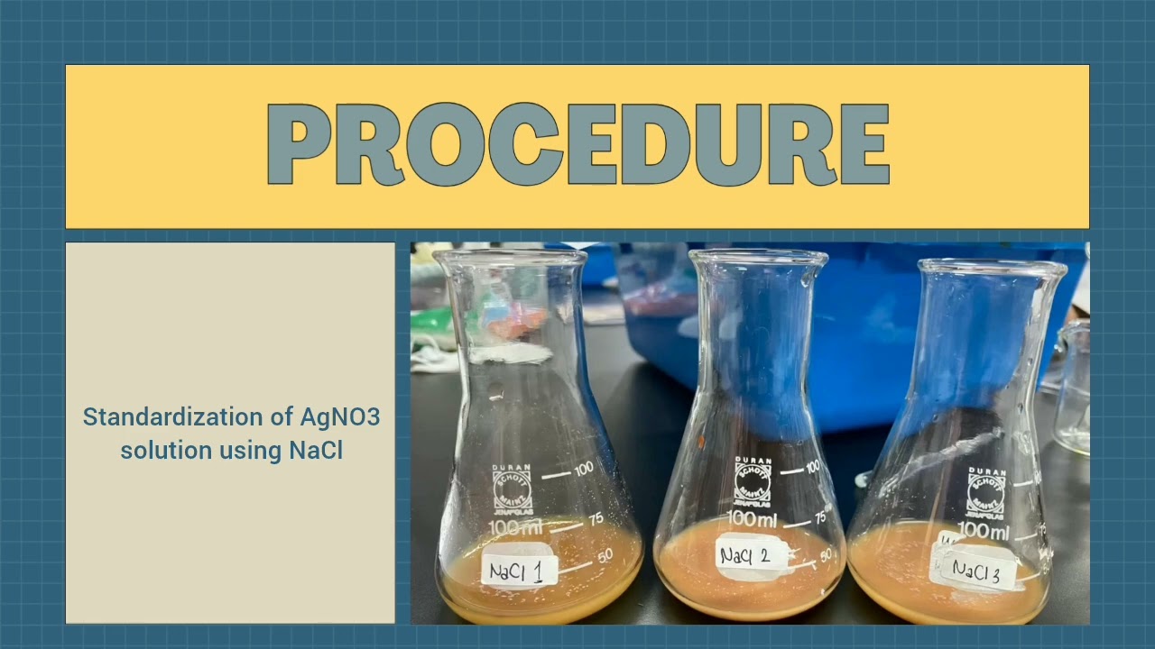 ARGENTOMETRIC TITRATION (Mohr)_ By Group 3_ Analytical Chemistry