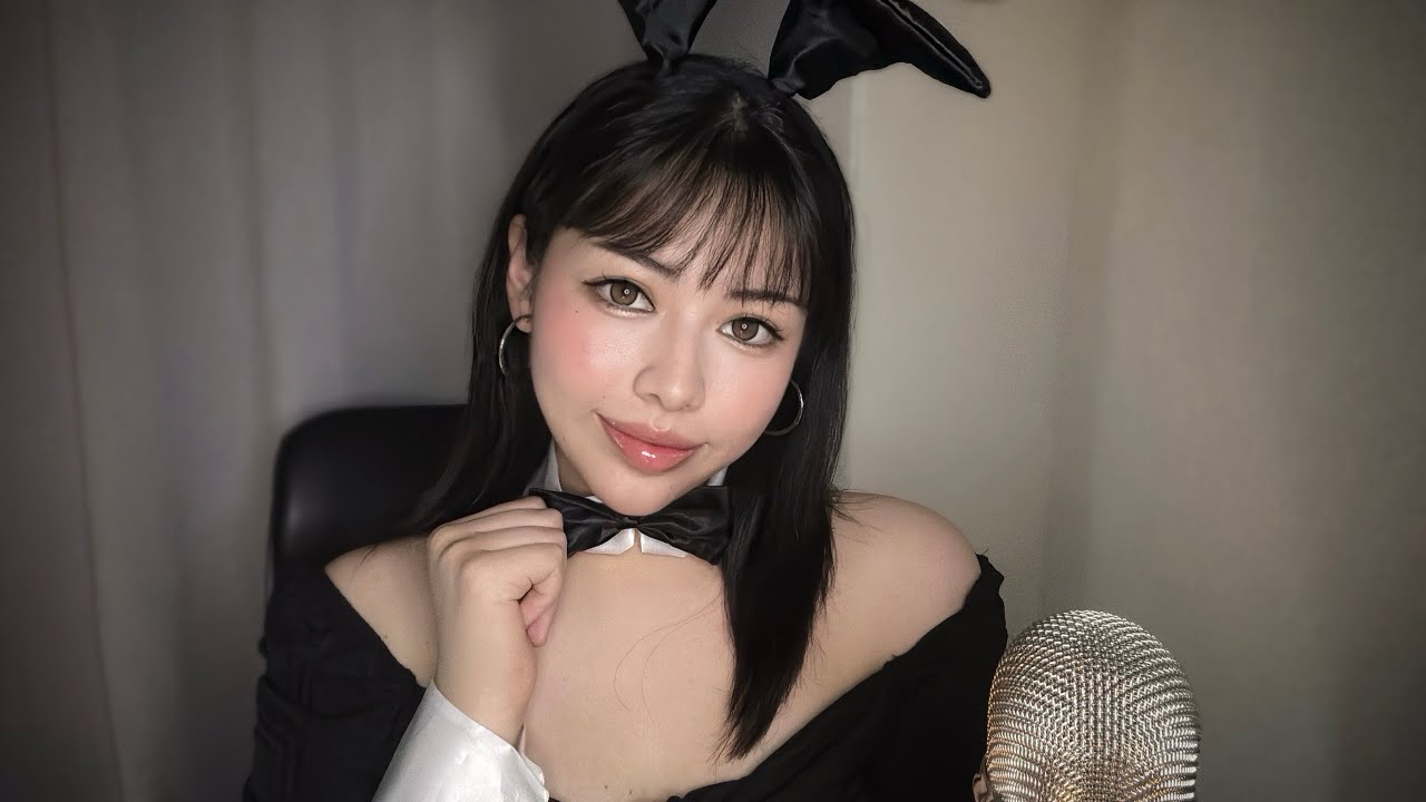 【ASMR】バーであなたに一目惚れしてしまうバニーガール🍷