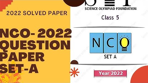 class 5 NCO previous year paper 2022/class 5 computer  Olympiad/NCO class 5/ class 5