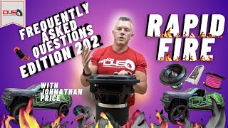 THE BEST AMP PAIRING FOR (6) DVX SUBWOOFERS FAQ RAPID FIRE 202