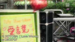 30fps  Love Words  Ai Kotoba  Hatsune Miku  Diva English Romaji Subtitles