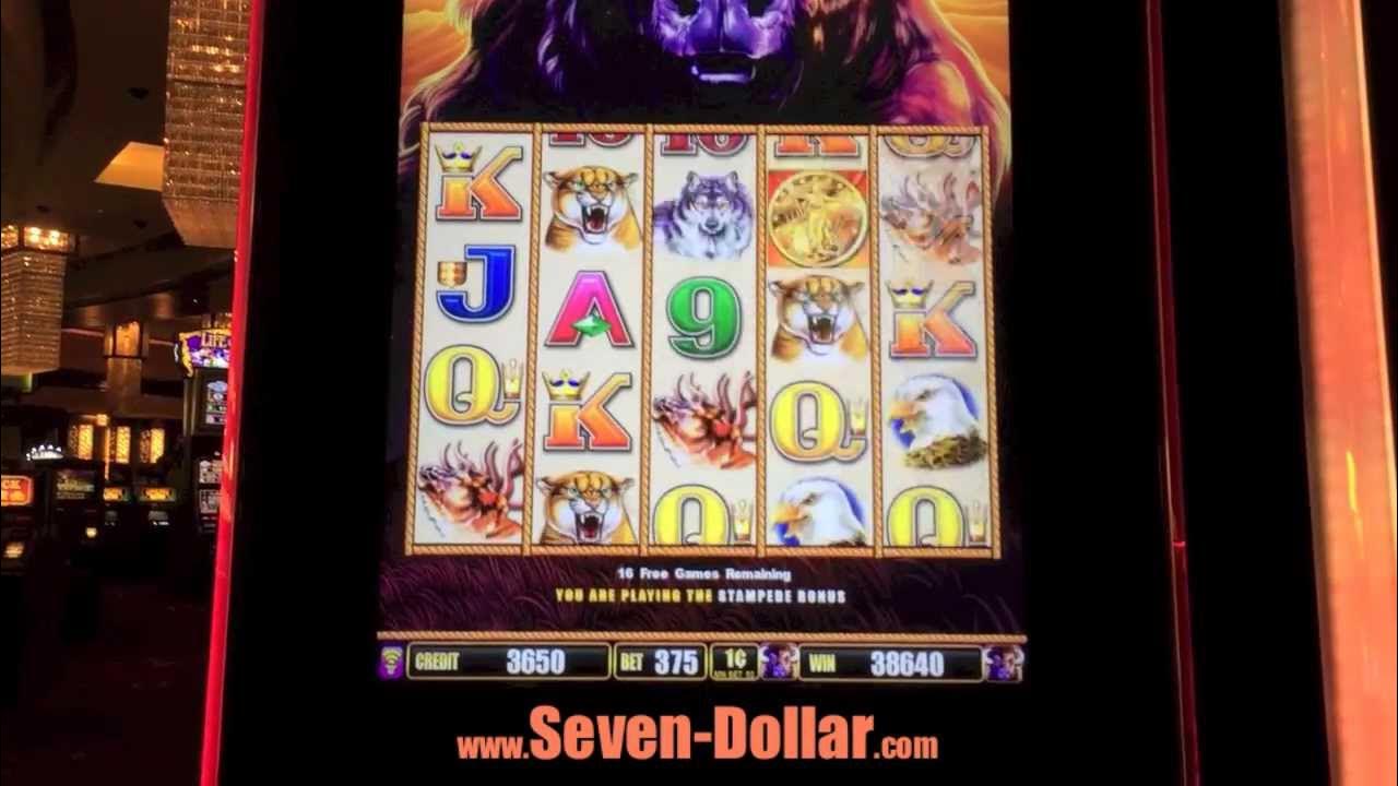 Jackpot stampede slot machine