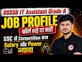 DSSSB IT Assistant Grade A Job Profile | क्या काम करना होता है | DSSSB IT Assistant Grade A Vacancy