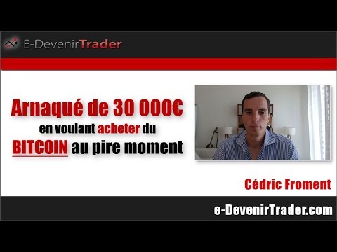 Arnaqué de 30 000€ en voulant acheter du bitcoin (au pire moment)