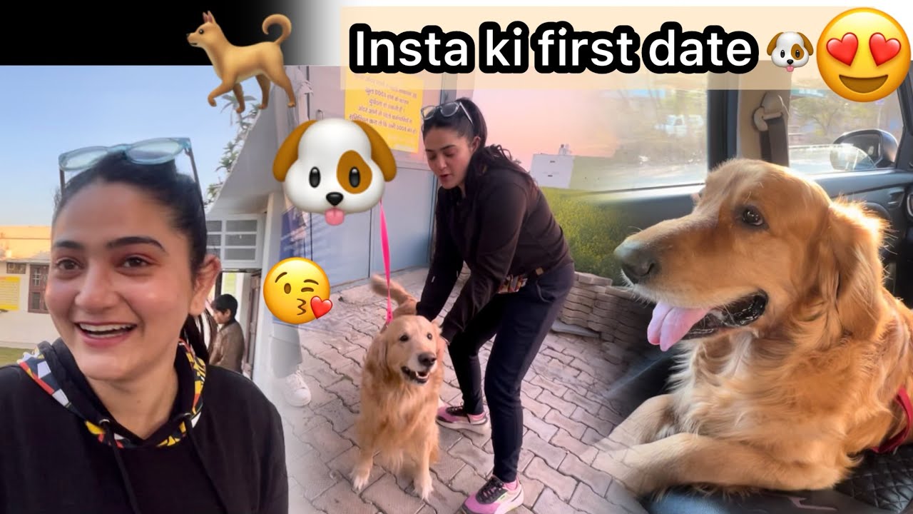 Finally Insta ki bhi Girlfriend ban gai 😍❤️🐶|| Vlog || Sibbu Giri