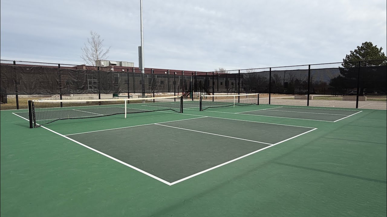 Tibetan guy playing  Rec.. pickleball game @ the Wyco 