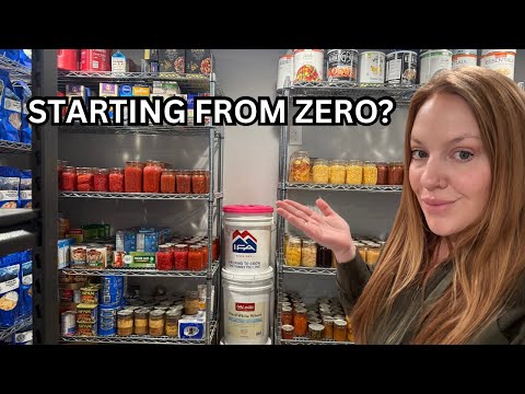 Beginner Prepping: How to Start From ZERO
