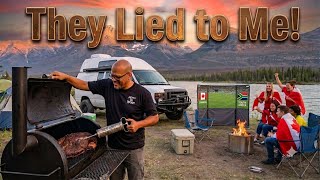 Hot Beef Injections & Broken Promises! Van Camping With Crazy Canadians!